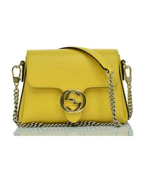 gucci borsa gialla|Borse da donna Gucci .